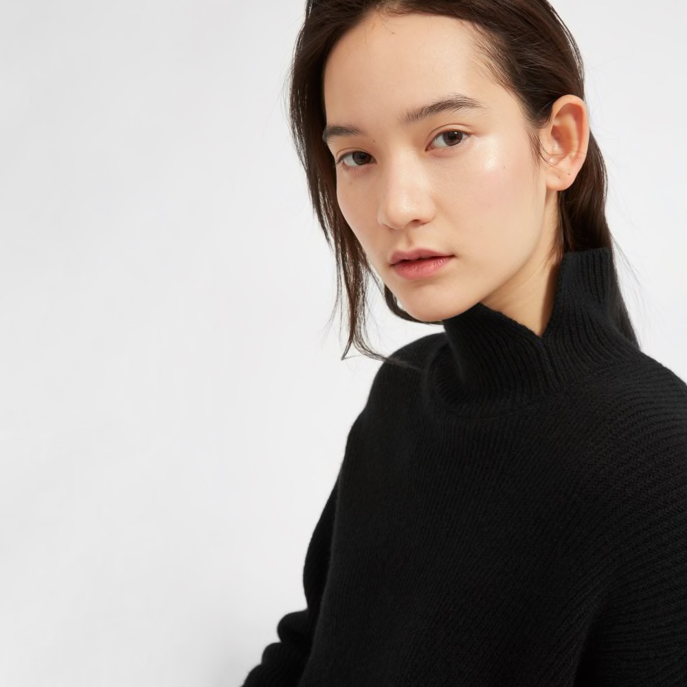 ISO!! Everlane Premium Cashmere (Rib) Mockneck S